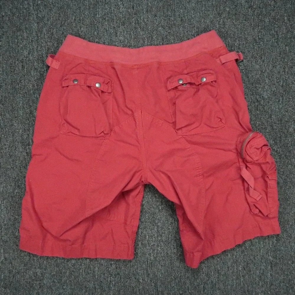 Polo Ralph Lauren Shorts Mens Large Red Cargo Utility Heavyweight Paratrooper